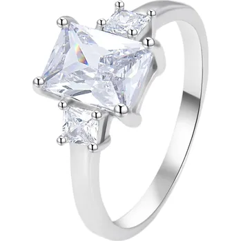 Prsten Stříbrný prsten se třpytivými zirkony AGT-R25W Agato / Obvod: 54 mm - 54 mm