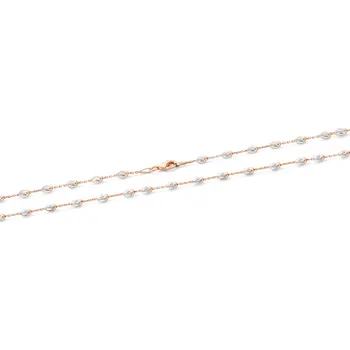 Náhrdelník Módní bicolor balónkový náhrdelník AGS1147 Beneto Exclusive / Délka: 45 cm