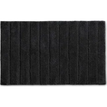 Koupelnová předložka KELA Koupelnová předložka Megan 100% bavlna černá 120x70x1,6cm KL-24715