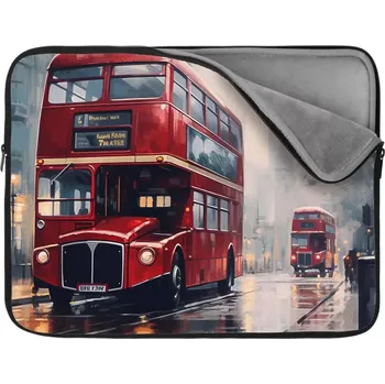 pouzdro na notebook Sablio Obal na notebook Londýn Double-decker 2 - 17"