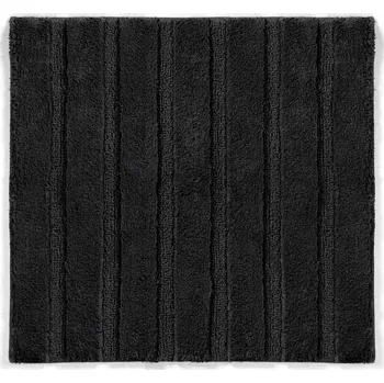Koupelnová předložka KELA Koupelnová předložka Megan 100% bavlna černá 65x55x1,6cm KL-24712