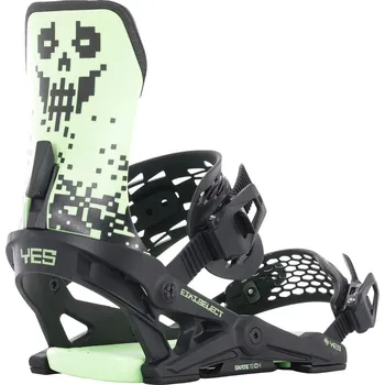 Vázání na snowboard vázání Yes Select Eiki - Eiki Green Glow M