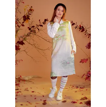 Dámské šaty Lněné 100% Lněné šaty Claude Monet Lekníny 1907 II Velikost: EU 38