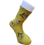 Aura Via Dámské ponožky termo do mrazu okrové Horčicová 35-38