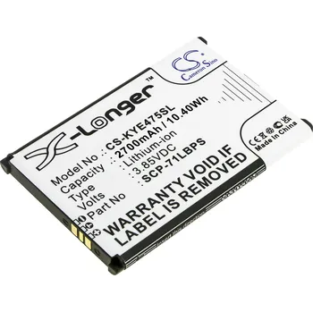Baterie pro mobilní telefon Baterie Cameron Sino CS-KYE475SL za Kyocera 5AAXBT108GEA - neoriginální