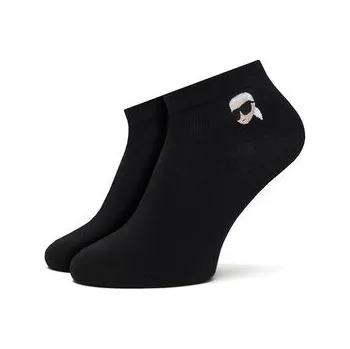 Pánské ponožky Krátké ponožky KARL LAGERFELD A4M47044 Černá 39_42