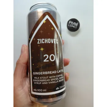 Pivo Zichovec Gingerbread Latte 20°/7,2% 0,5l