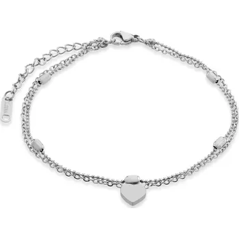 Řetízek Něžný řetízek na nohu se srdíčkem Troli