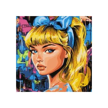 Malování podle čísel 40 x 40 cm KHO8602 Moderní Popelka AP0102 univerzální