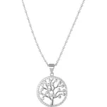 Stříbrný náhrdelník se stromem života AGS1137/47 (řetízek, přívěsek) Beneto