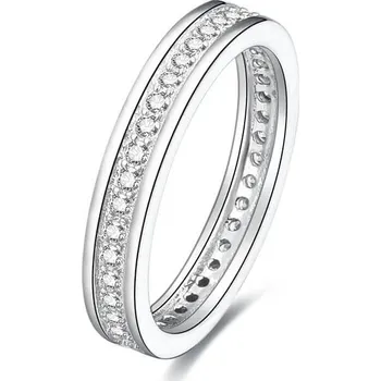 Prsten Stříbrný prsten se zirkony AGG26 Beneto / Obvod: 50 mm - 50 mm