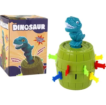 Desková hra LEAN Toys Arkádová hra Dinosaurus v sudu