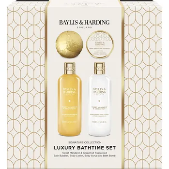 Kosmetická sada Dárková sada koupelové péče Mandarinka & Grapefruit Baylis & Harding - 4 ks