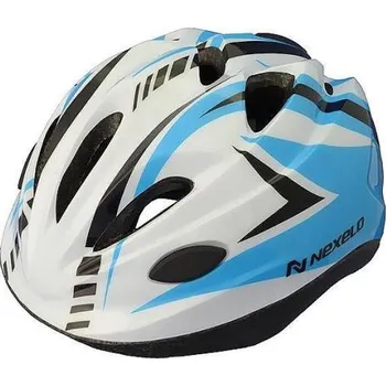 Cyklistická přilba Dětská přilba Nexelo Funny, modro-bílá, vel. S (48 - 52 cm)