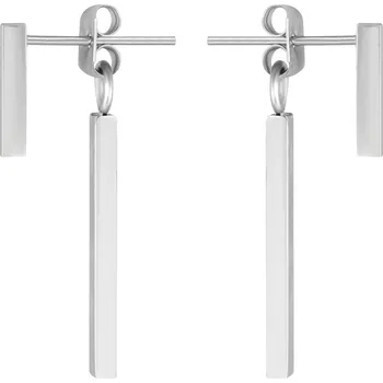 Náušnice Moderní ocelové náušnice Hranolky Troli