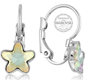 Náušnice Dívčí náušnice s duhovým krystalem STARBLOOM Levien