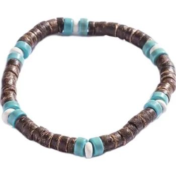 Náramek Korálkový náramek s tyrkysem MCGB5086 Marc Malone