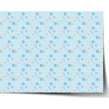 Plakát Sablio Plakát Puzzle a dudlíky - 60x40 cm