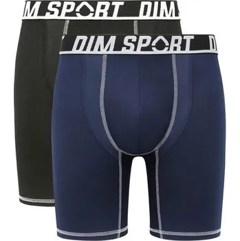 Boxerky Sportovní boxerky pro pány 2ks - Černá DIM SPORT, XXL i454_DI0S0A6V-A9O-XXL
