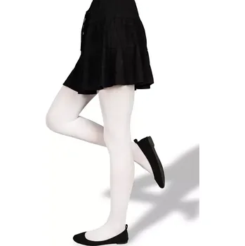 Dámské punčochy Dívčí punčocháče Girl Micro 50 DEN - 98-104 / bílá