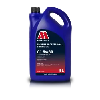 Motorový olej MILLERS OILS TRIDENT PROFESSIONAL ENGINE OIL C1 5W-30 5L