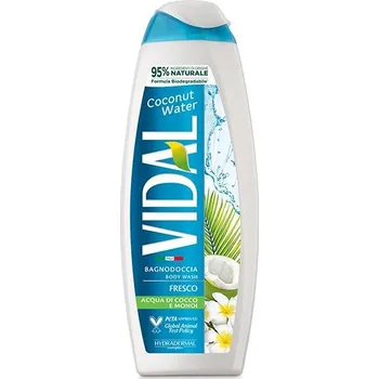Sprchový gel Vidal Coconut Water sprchový gel / koupelová pěna 500 ml