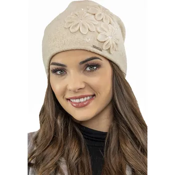 Čepice Čepice Vivisence 7053 Barva: Béžová, Velikost: UNI