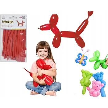 Balónek Balóny Premium pro modelování, 15 Ks Mix