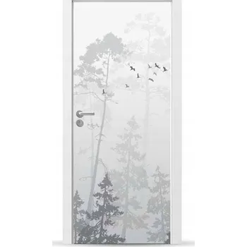 Fototapeta Fólie/Nálepka na VNĚJŠÍ dveře NÁBYTKOVÁ samolepicí SNADNÁ APLIKACE