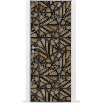 Fototapeta Fólie/Nálepka na VNĚJŠÍ dveře NÁBYTKOVÁ samolepicí SNADNÁ APLIKACE