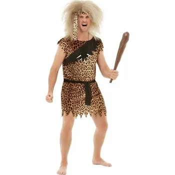 Karnevalový kostým Funiglobal - Kostým pračlověk muž - S