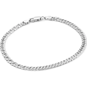 Náramek Stříbrný náramek Pancer AGB203 Beneto Exclusive / Délka: 22 cm