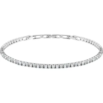 Náramek Moderní stříbrný náramek s krystaly Tennis SATN01 Morellato