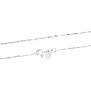 Řetízek Elegantní stříbrný řetízek Figaro AGS1420 CH Beneto Exclusive / Délka: 50 cm
