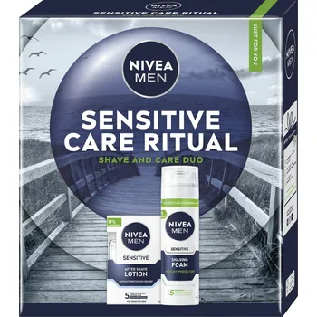 Nivea Men Box Lotion Sensitive dárková sada pro muže