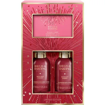 Kosmetická sada Dárková sada Midnight Cherry Baylis & Harding - 3 ks