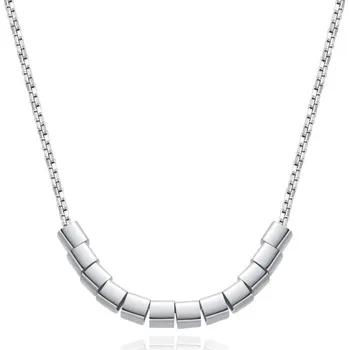 Náhrdelník Nadčasový stříbrný náhrdelník ETERNITY N0000877 Moiss