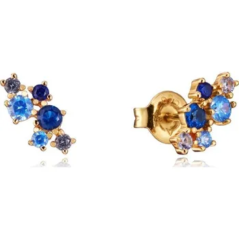 Náušnice Okouzlující pozlacené náušnice se zirkony Trend 13134E100-33 Viceroy