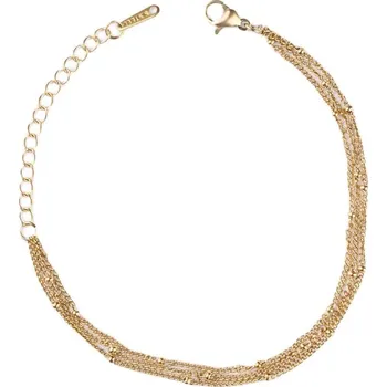 Náramek Trojitý pozlacený náramek Myelisse EWB250358G Emily Westwood