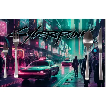 prostírání Sablio Prostírání Cyberpunk 2077 Město: 40x30cm