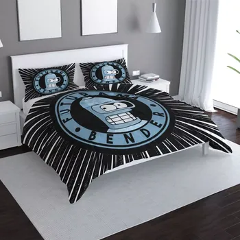 Povlečení Sablio Povlečení Futurama Bender Vesmír - 140x220 / 90x70