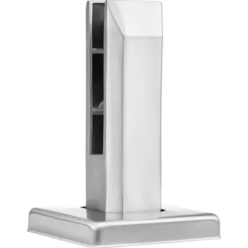 Vevor Sada 10 čtverečních svorek na sklo 0.31"-0.47", nerez 304, tl. 0.12"