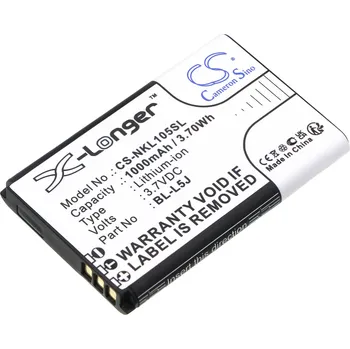 Baterie pro mobilní telefon Baterie Cameron Sino CS-NKL105SL za Nokia BL-L5J - neoriginální