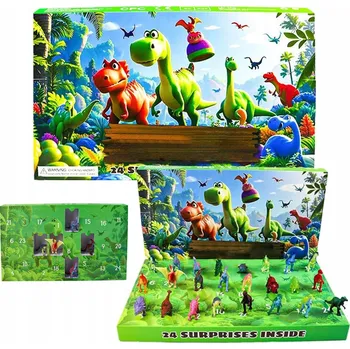 Kalendář ADVENTNÍ KALENDÁŘ 24 DNÍ - Advent s vánočními dinosaury DÁREK