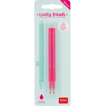 Náplně do gelového pera Legami - růžová (2 kusy)