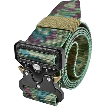 Opasek Vojenský opasek maskáčový (Taktický opasek, celková délka 125 cm)