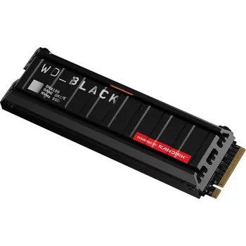 SSD disk WD_Black SN8100 4TB SSD Powered by SANDISK / NVMe M.2 PCIe Gen5 / Interní / chladič / M.2 2280