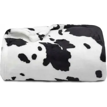 deka Fleecová deka Rezutan polar 130 cm x 150 cm černá