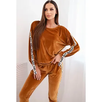 Kesi Velurová souprava Love grey Barva: Béžová, Velikost: UNI