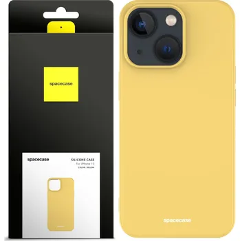 Pouzdro na mobilní telefon Zadní Kryt Spacecase pro Apple iPhone 13 žlutý